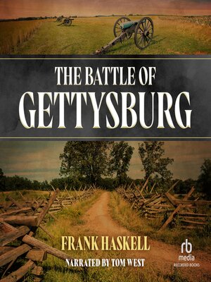 cover image of The Battle of Gettysburg